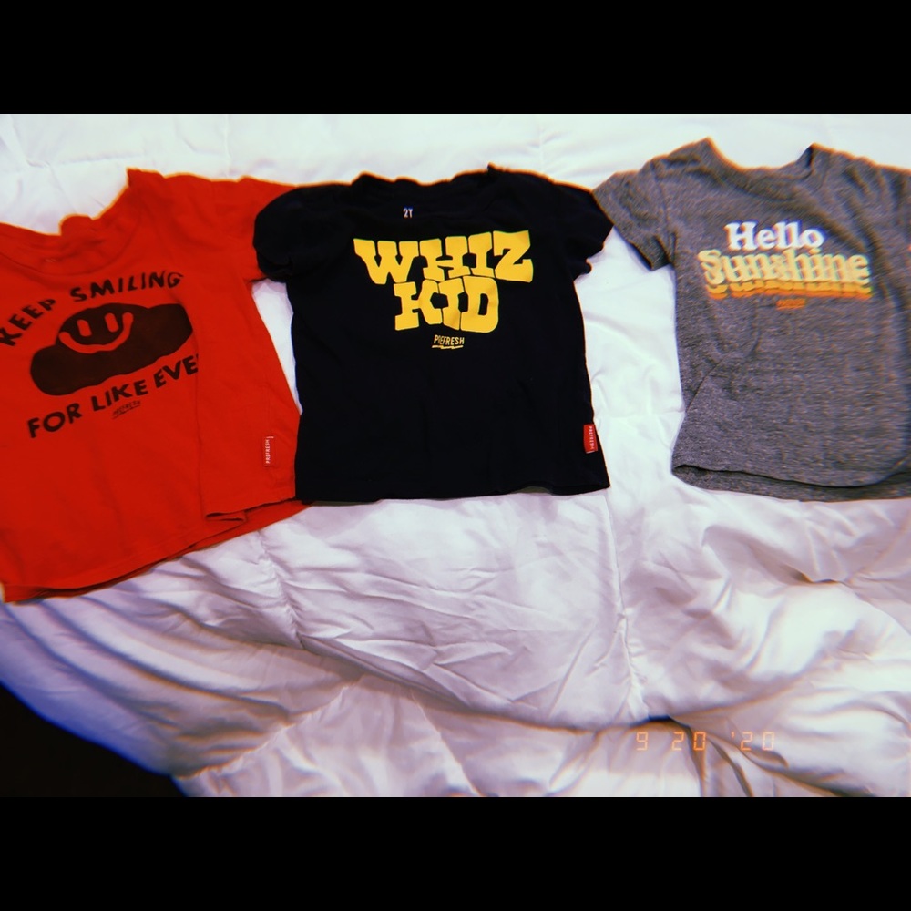Lot of 3 PREFRESH tees